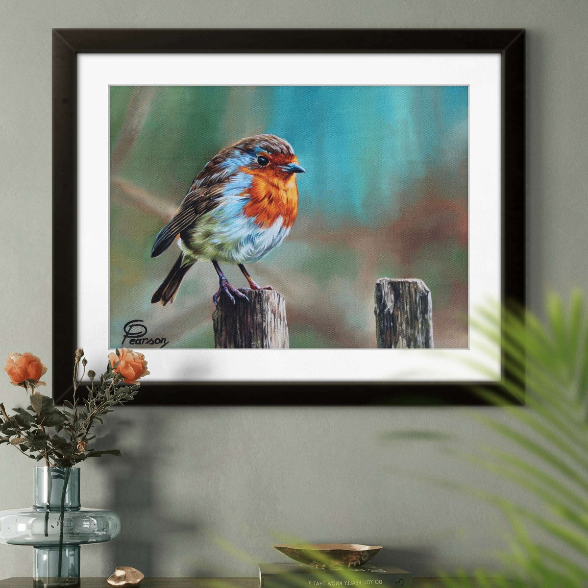 Joy the Robin Fine Art Print