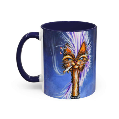 Punk Cat Ceramic Mug 11oz