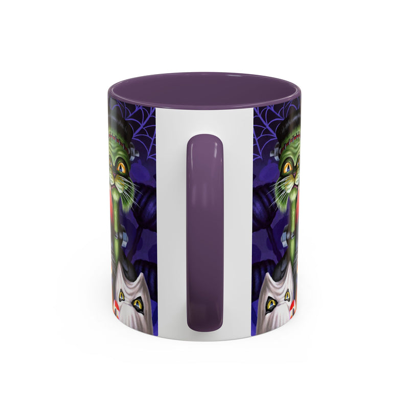 Halloween Cat's  Accent Coffee Mug 11oz