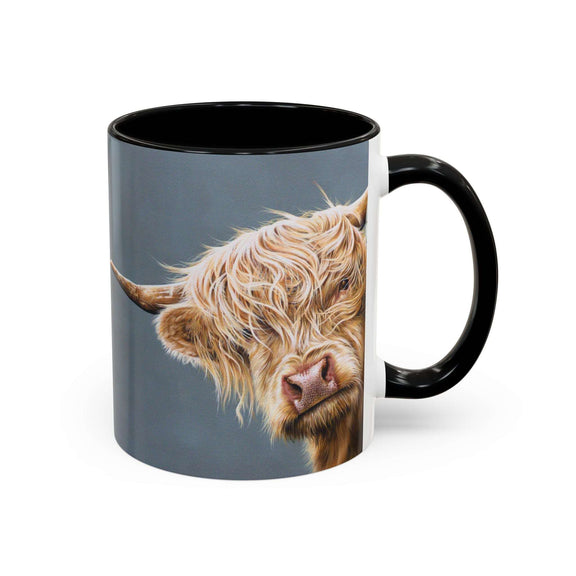 Highland Cow Mug Ceramic 11oz