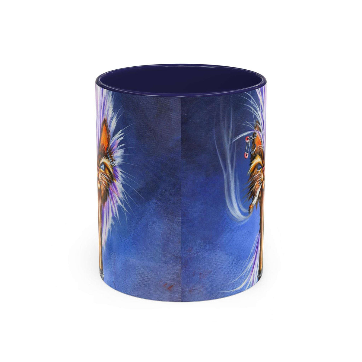 Punk Cat Ceramic Mug 11oz