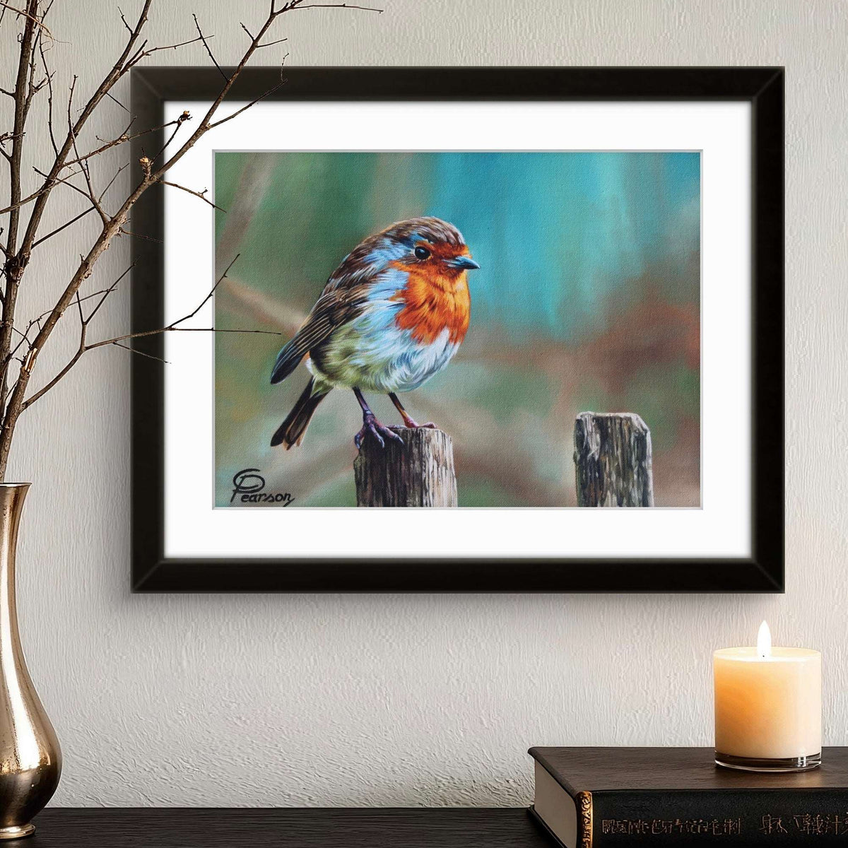 Joy the Robin Fine Art Print