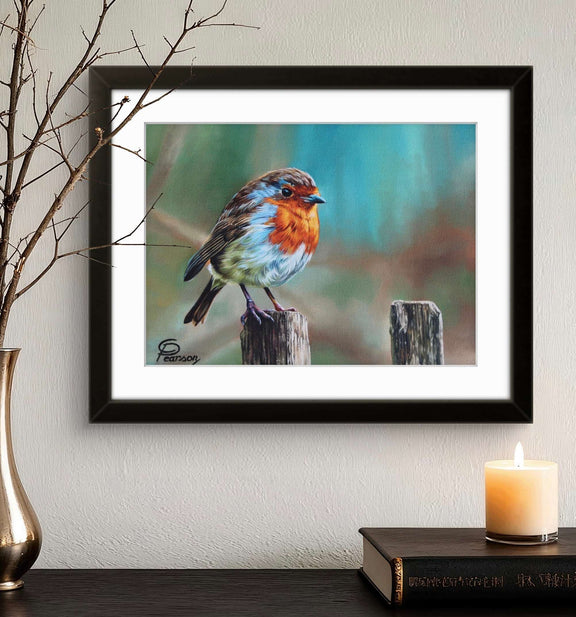 Joy the Robin Fine Art Print