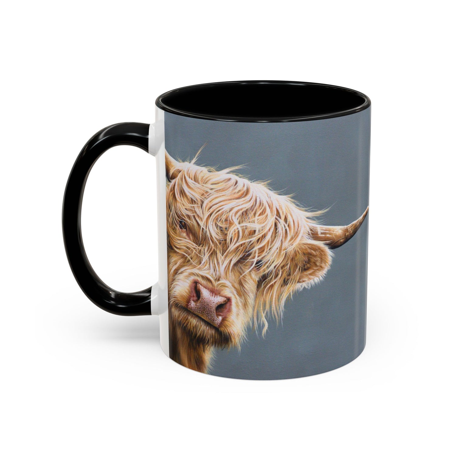 Highland Cow Mug Ceramic 11oz