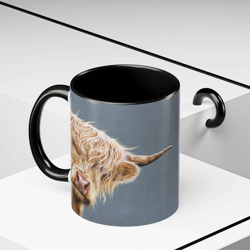 Highland Cow Mug Ceramic 11oz
