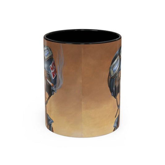 Biker Cat Mug Ceramic 11oz