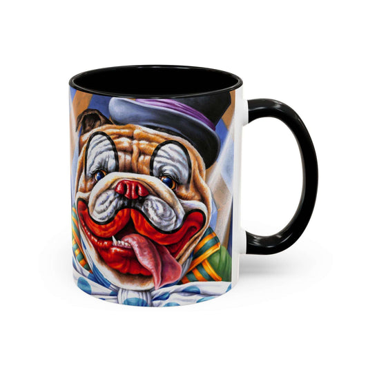 Clown Bulldog Mug Ceramic 11oz