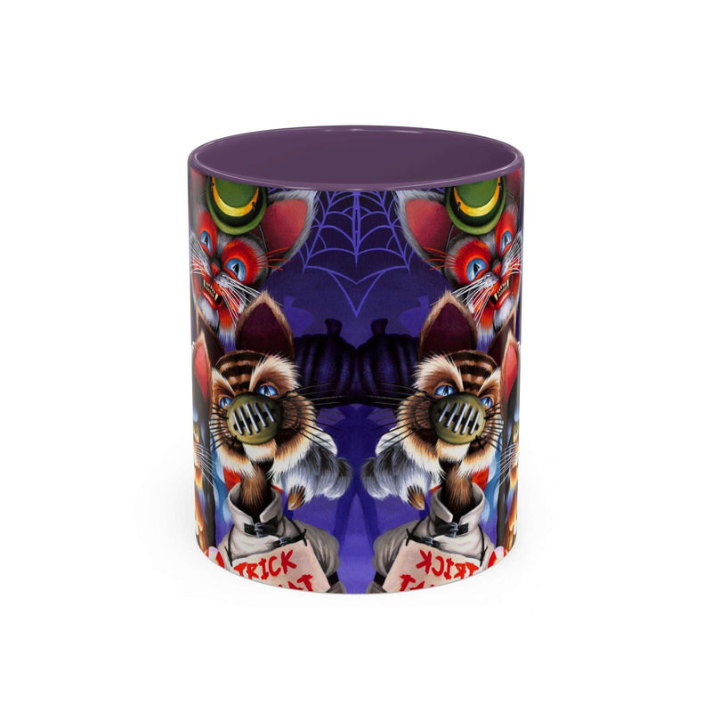 Halloween Cat's  Accent Coffee Mug 11oz