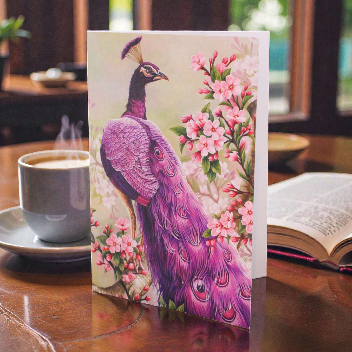 Greeting's Card Pink Perfection A5 14.8 x 21 cm