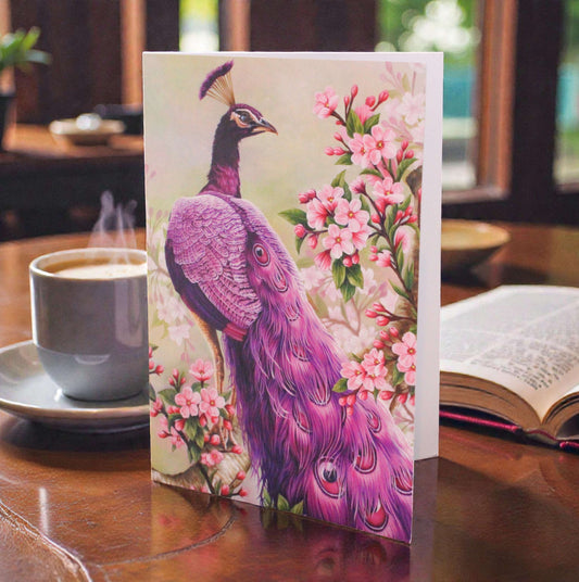 Greeting's Card Pink Perfection A5 14.8 x 21 cm