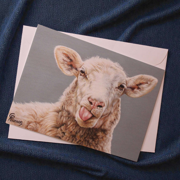 Greeting's Card Lady Fluffington A5 14.8 x 21 cm