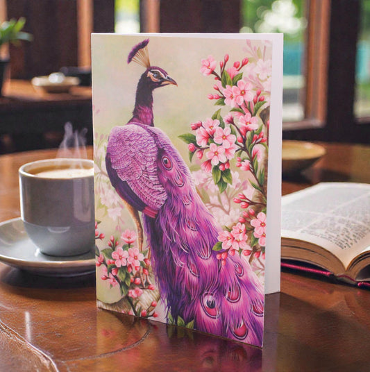 Greeting's Card Pink Perfection A5 14.8 x 21 cm