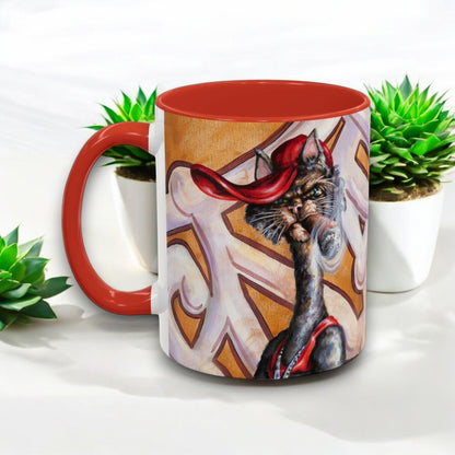Rap Cat Mug Ceramic 11oz