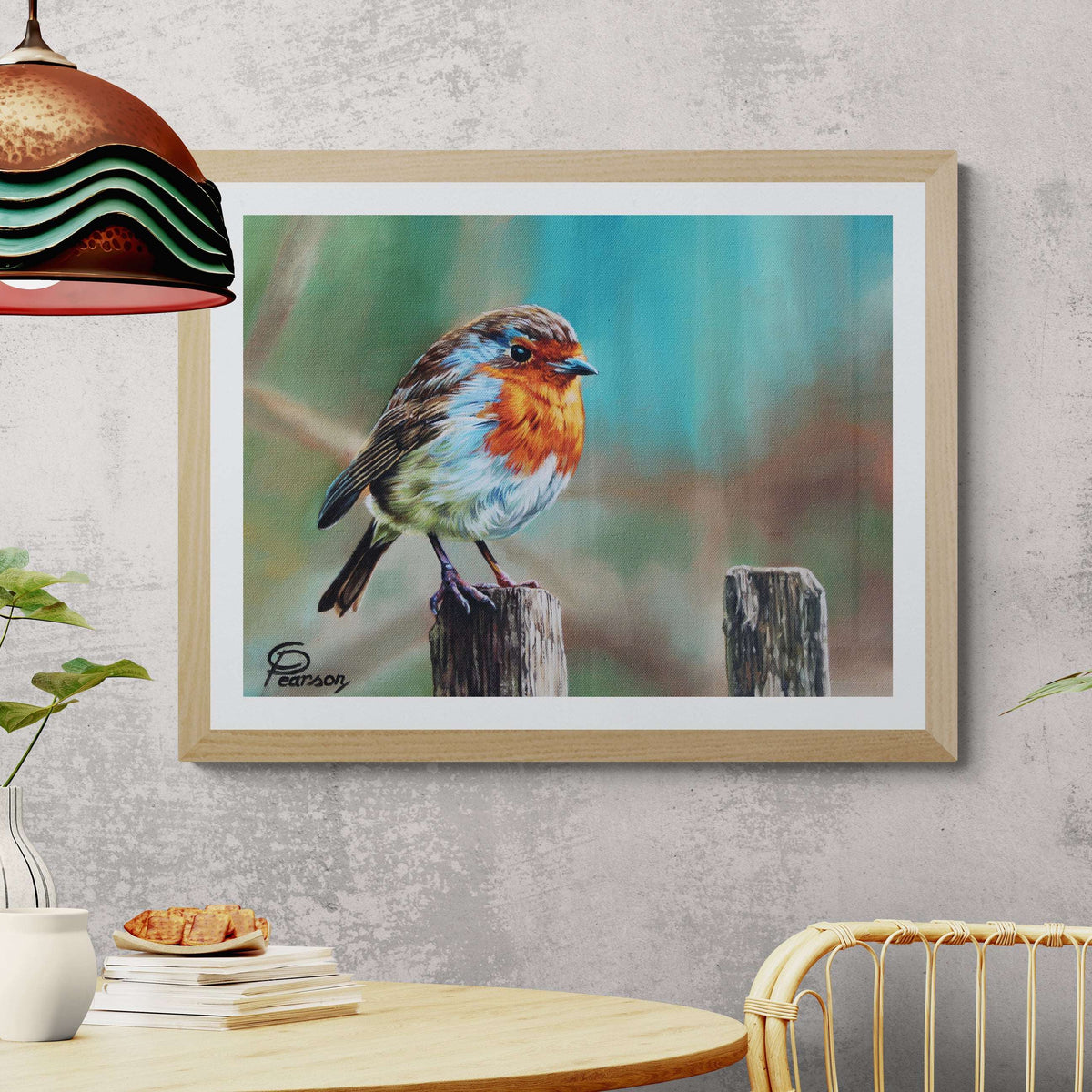 Joy the Robin Fine Art Print