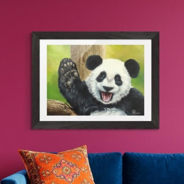 Lu Lu The Panda Fine Art Print