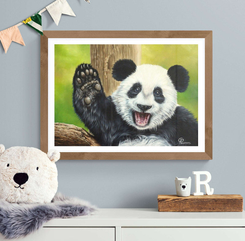 Lu Lu The Panda Fine Art Print