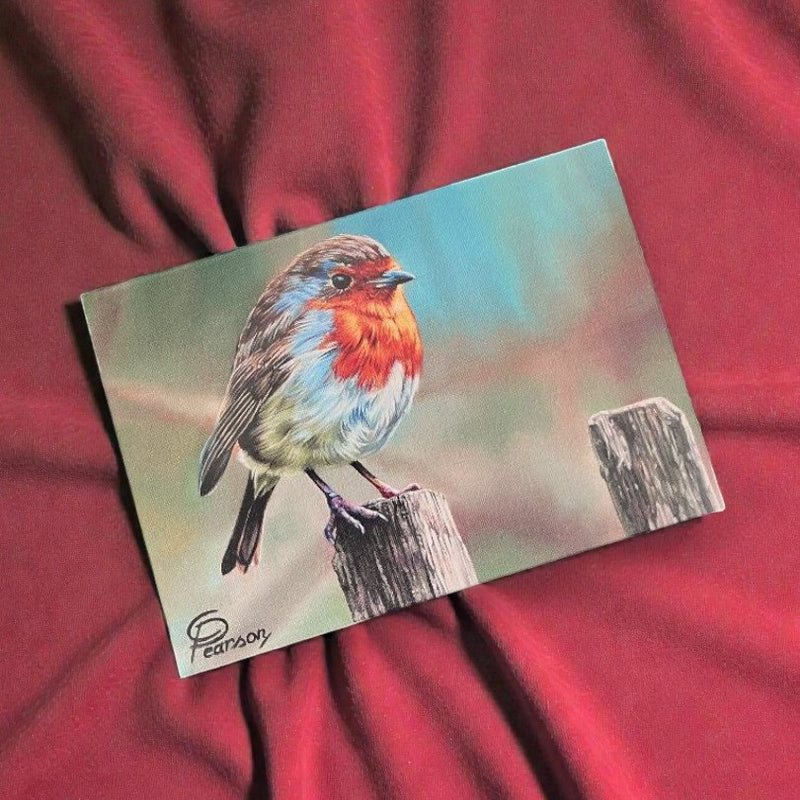 Greeting's Card Joy the Robin A5 14.8 x 21 cm